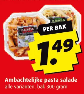 Aanbieding: Ambachtelijke pasta salade