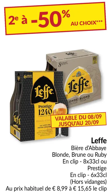 Offre: Bière d'Abbaye