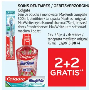 Offre: Soins dentaires / gebitsverzorging