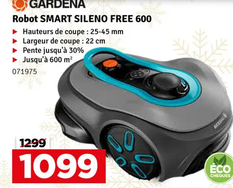 Offre: Robot SMART SILENO FREE 600