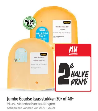 Aanbieding: Jumbo Goudse kaas stukken