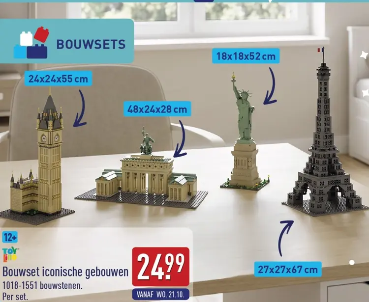 Aanbieding: Bouwset iconische gebouwen