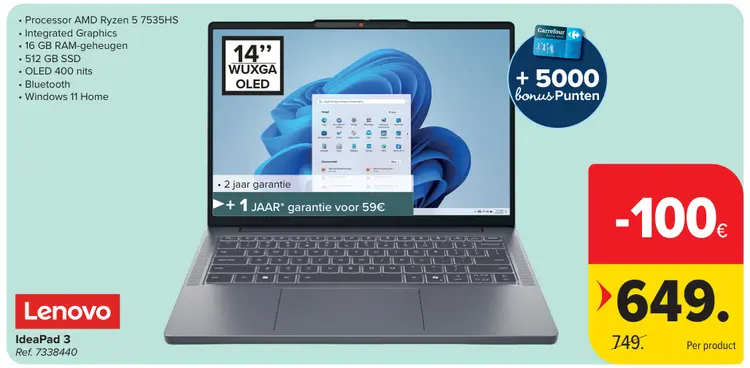 Promotie: IdeaPad 3