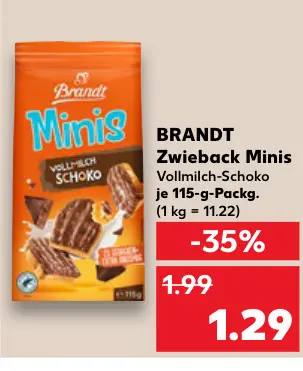 Aanbieding: Zwieback Minis