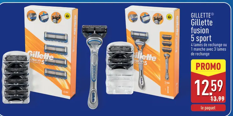 Offre: Gillette fusion 5 sport