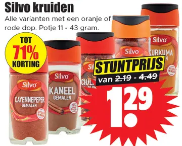 Aanbieding: Silvo kruiden