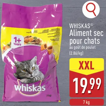 Offre: Aliment sec pour chats au goût de poulet