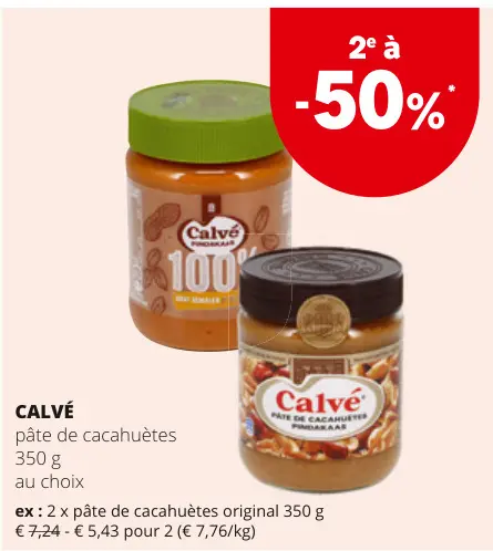Offre: pâte de cacahuètes