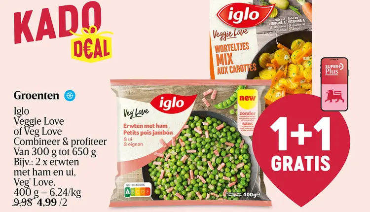 Promotie: Iglo Veggie Love of Veg Love