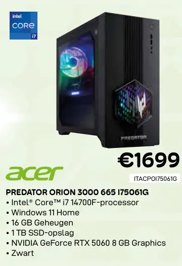 Promotie: Predator orion 3000 665 i75061g