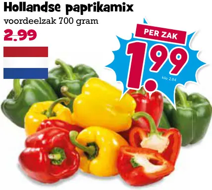 Aanbieding: Paprikamix