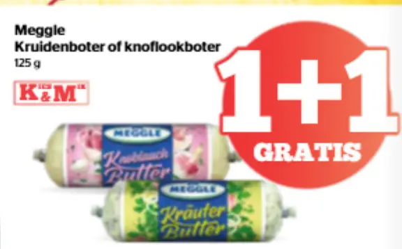 Promotie: Kruidenboter of knoflookboter