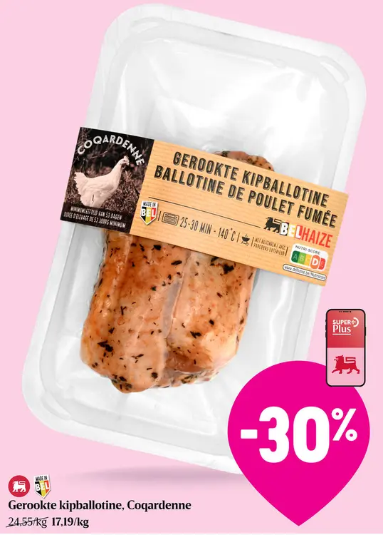 Promotie: Gerookte kipballotine