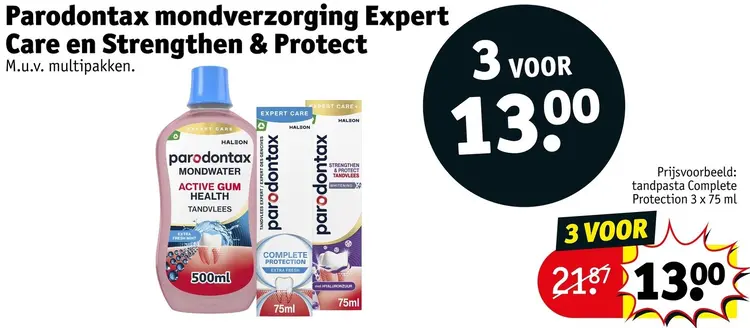 Aanbieding: Mondverzorging Expert Care en Strengthen & Protect