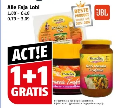 Aanbieding: Alle Faja Lobi