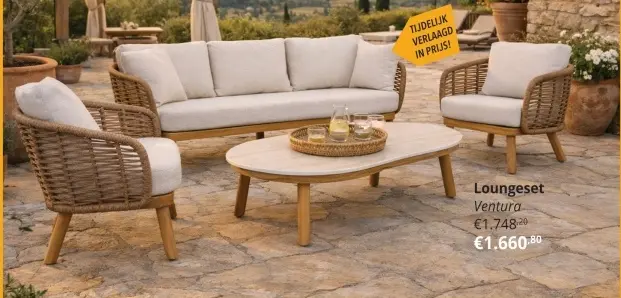 Promotie: Loungeset Ventura