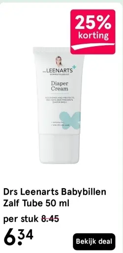 Aanbieding: Babybillen Zalf Tube