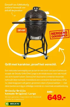 Aanbieding: Kamado Grill