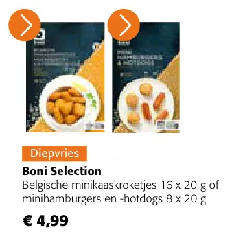 Aanbieding: Minikaaskroketjes