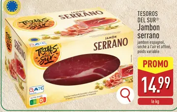 Offre: Jambon serrano