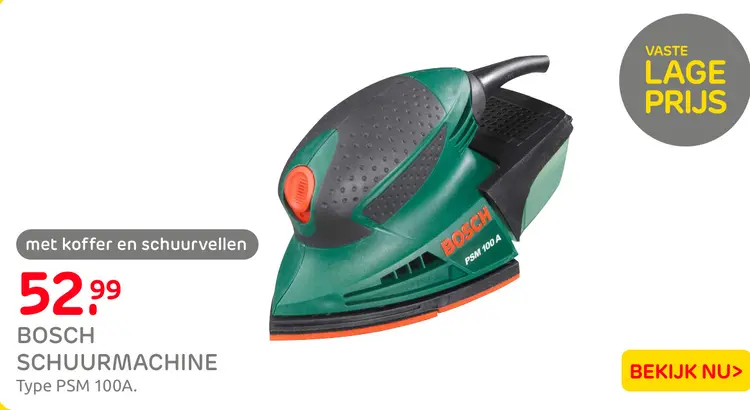 Aanbieding: Bosch schuurmachine