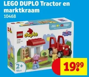 Promotie: Tractor en marktkraam