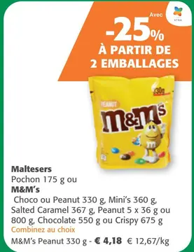 Offre: Maltesers ou M&M's