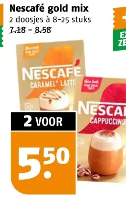 Aanbieding: Nescafé gold mix