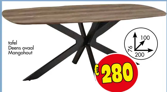 Promotie: tafel