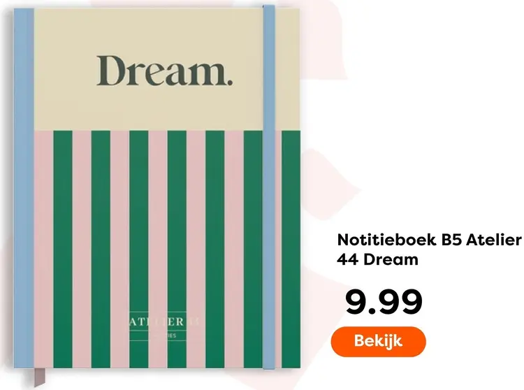 Aanbieding: Atelier 44 Notitieboek B5 Dream