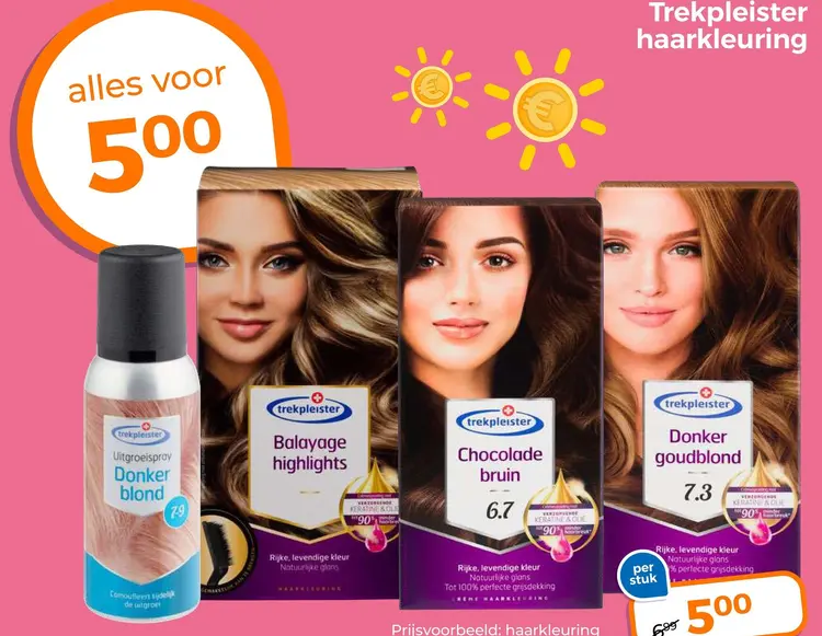 Aanbieding: Trekpleister haarkleuring
