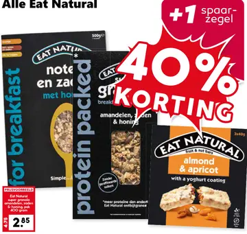 Aanbieding: Eat Natural super granola