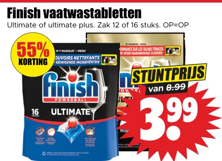 Aanbieding: Vaatwastabletten