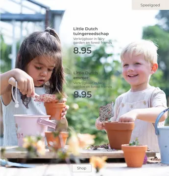 Aanbieding: Little Dutch tuingereedschap, Little Dutch emmer