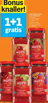 Offre: Mutti pastasauzen