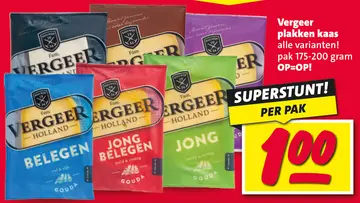Aanbieding: Plakken kaas