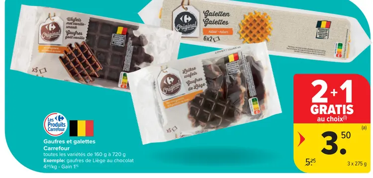 Offre: Gaufres et galettes