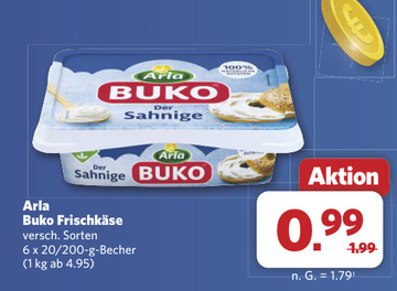 Aanbieding: Arla BUKO Frischkäse