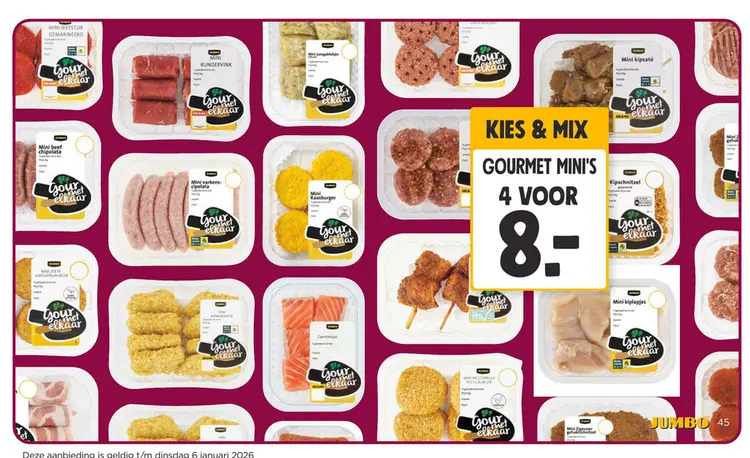 Aanbieding: Gourmet Mini's
