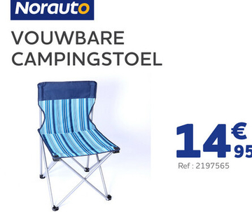 Aanbieding: Norauto vouwbare campingstoel