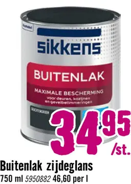 Aanbieding: Buitenlak zijdeglans