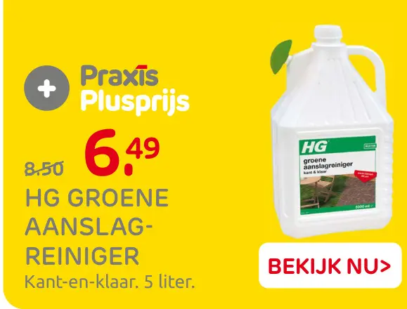 Aanbieding: Hg groene aanslag-reiniger