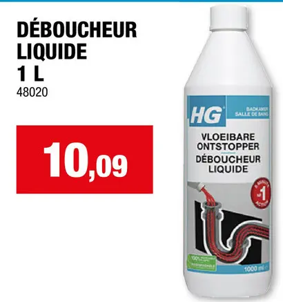 Offre: Déboucheur liquide