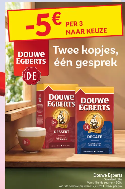 Promotie: Gemalen koffie