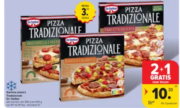 Aanbieding: Gamma pizza's Tradizionale Dr. Oetker