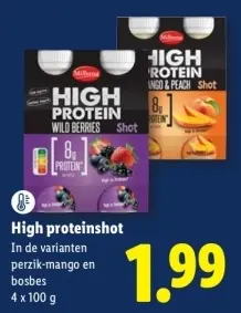 Aanbieding: High proteinshot