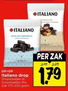 Aanbieding: Italiano drop