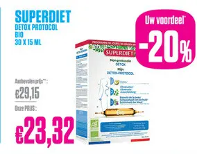Promotie: Superdiet Detox Protocol BIO