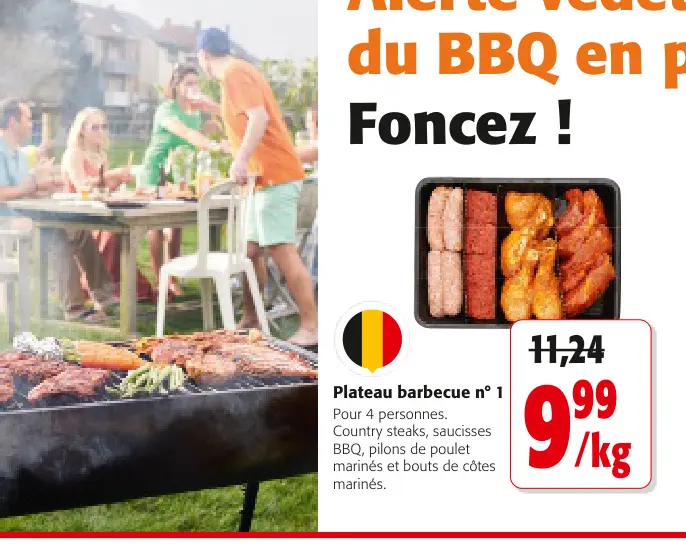 Offre: Plateau barbecue n° 1