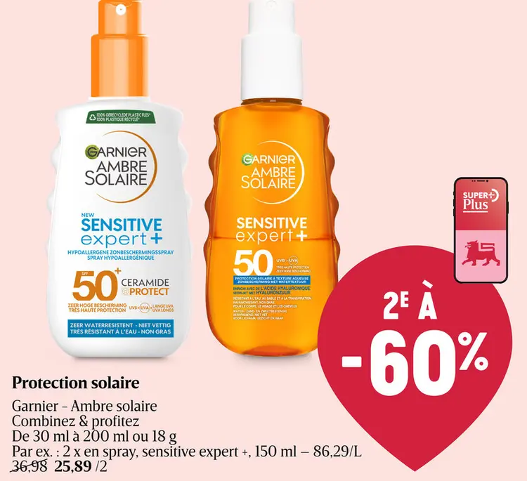 Offre: Protection solaire